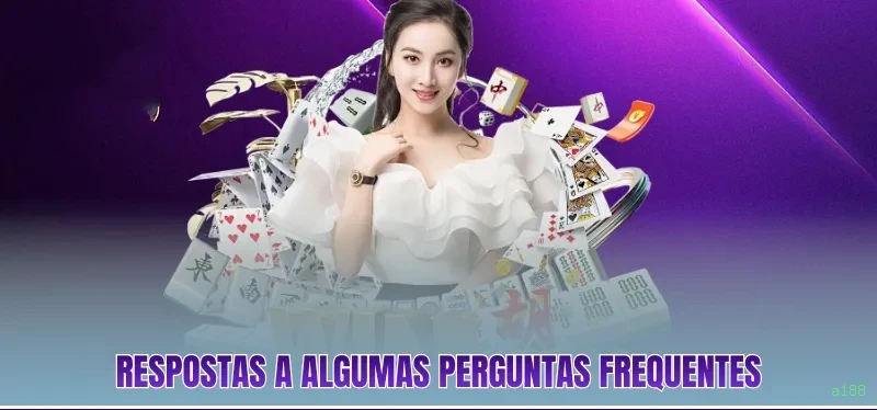 Central de dúvidas rápidas sobre o app a188